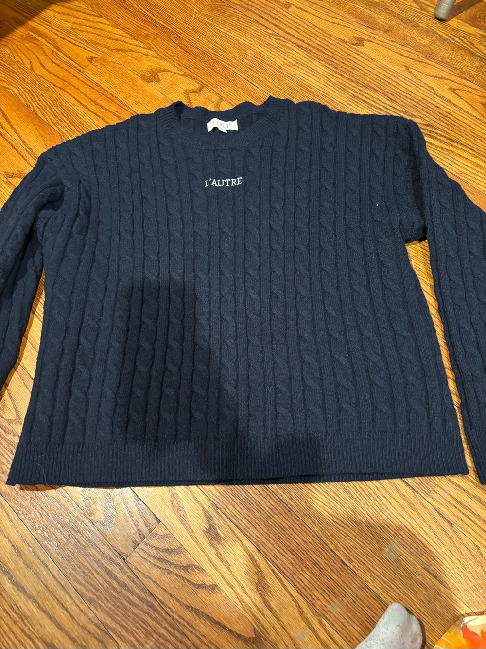 Loup Cable Knit Sweater